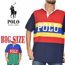 ポロラルフローレン POLO RALPH LAUREN ビッグロゴ 鹿の子 半袖ポロシャツ classic fit XL XXL 大きいサイズ メンズ あす楽