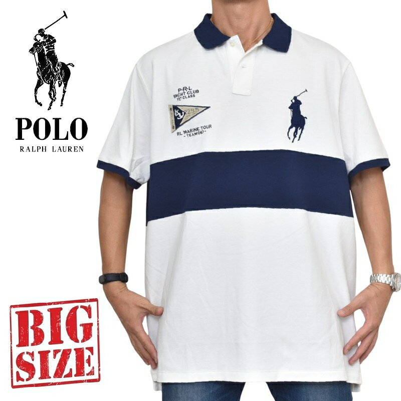 大きいサイズ メンズ ポロラルフローレン POLO RALPH LAUREN ビッグポニー 鹿の子 半袖ポロシャツ classic fit XXL