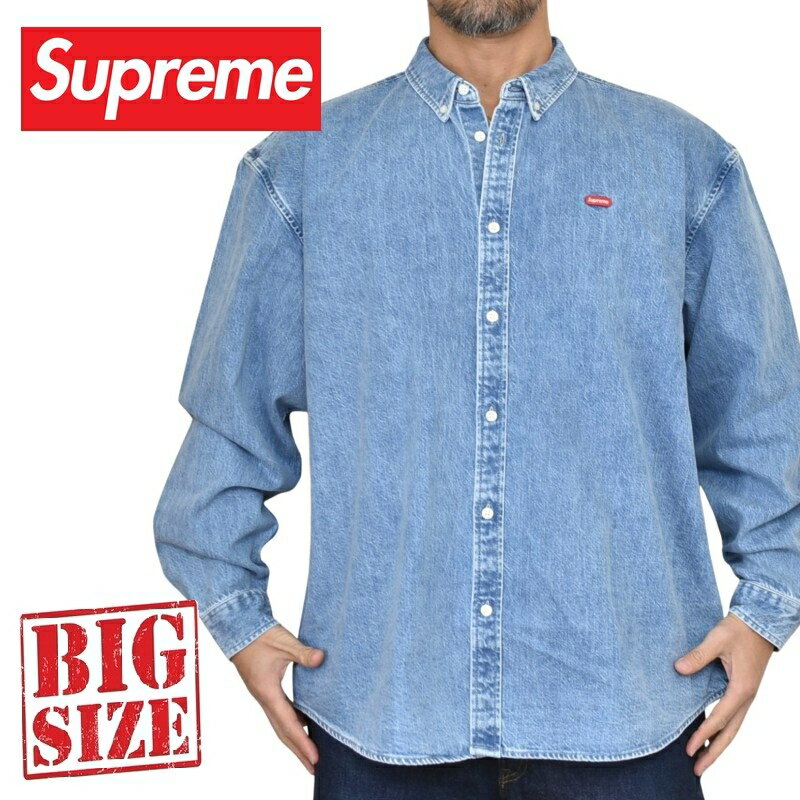 Supreme デニムシャツ L 中古・古着通販】SUPREME (シュプリーム) デニムシャツ / 19SS