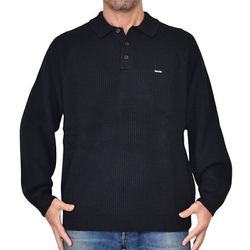 大きいサイズ メンズ Supreme シュプリーム Small Box Polo Sweater スモールボッ...