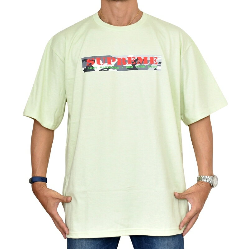 楽天市場】supreme シュプリーム tシャツ（カラーグリーン）（Tシャツ