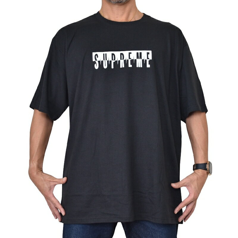 大きいサイズ メンズ Supreme シュプリーム Split Tee 半袖 Tシャツ XXL