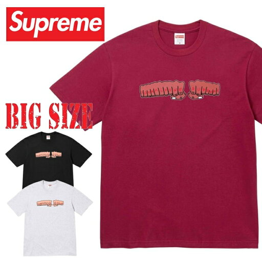 大きいサイズ メンズ Supreme シュプリーム Supreme Fist Tee 半袖 Tシャツ シュプリーム クルーネック XXL 大きいサイズ メンズ Supreme シュプリーム Supreme Fist Tee 半袖 Tシャツ シュプリーム クルーネック XXL