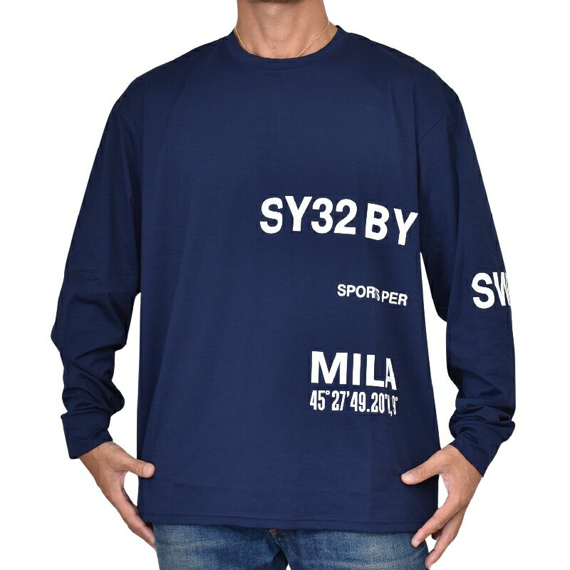 【SY32】HIGH DENSITY LONG T 送料込み 楽天市場】sy32(サイズ(S/M/L)4L)(Tシャツ・カットソー