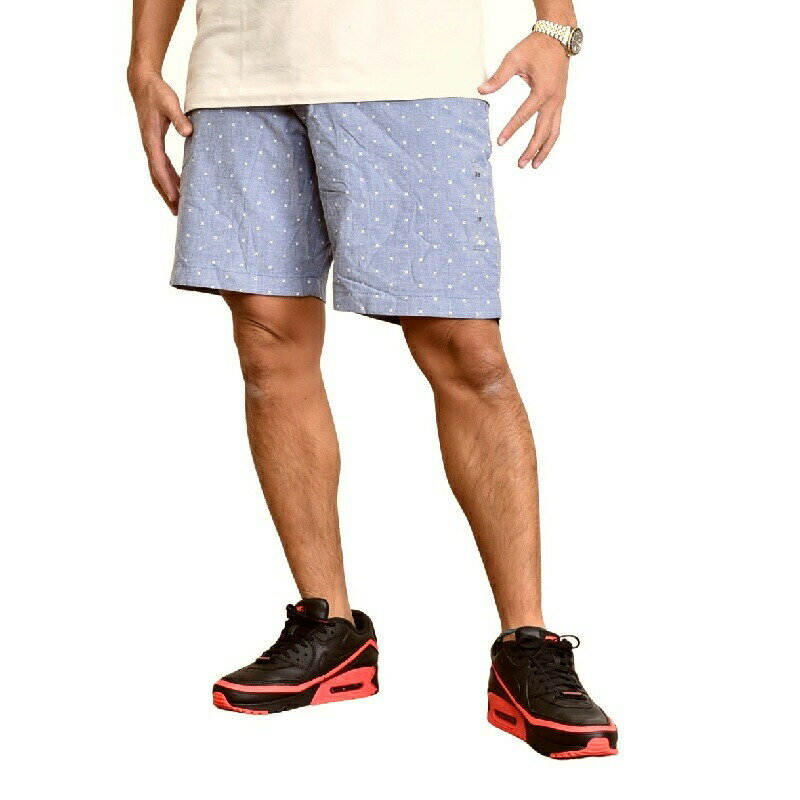 トミーヒルフィガー TOMMY HILFIGER 総柄 ドット ショーツ ハーフパンツ 9インチ 38 40 42 44インチ 大きいサイズ メンズ あす楽