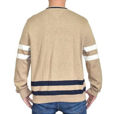 TOMMY HILFIGER トミーヒルフィガー カーディガン セーター ニット コットン 長袖 ワンポイント XL XXL XXXL 大きいサイズメンズ あす楽