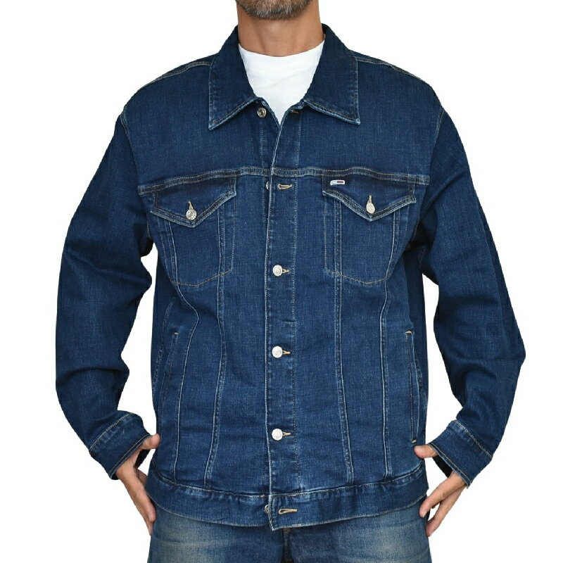 大きいサイズメンズ TOMMY JEANS トミージーンズ デニムジャケット ジージャン XXL