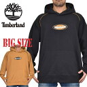 大きいサイズ メンズ ティンバーランド パーカー プルオーバー スウェット ブラック 黒 Timberland L XL XXL