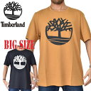 Timberland ティンバーランド 半袖 Tシャツ バックプリント ツリーロゴ 黒 ブラック REGULAR FIT USAモデル XXL 大きいサイズ メンズ