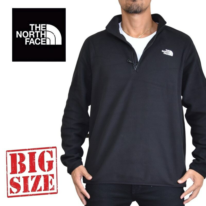 ノースフェイス ハーフジップ フリースジャケット RESOLVE FLEECE 1/4 Zip THE NORTH FACE XL XXL 大きいサイズ メンズ あす楽