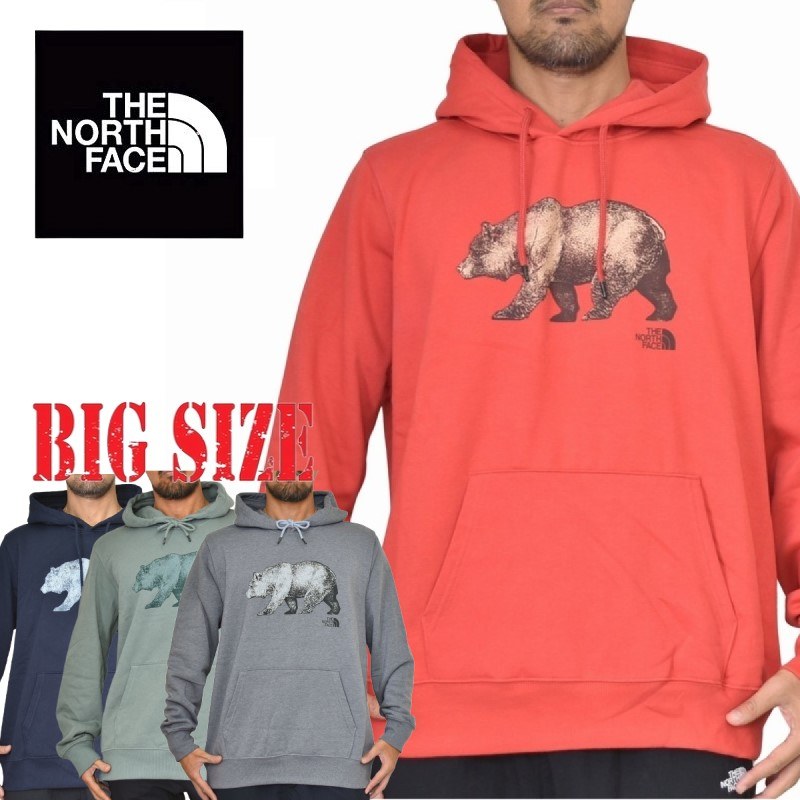 ノースフェイス パーカー プルオーバー 裏起毛 スウェット TNF Bear Pullover Hoodie USAモデル XL XXL 大きいサイズ メンズ あす楽 THE NORTH FACE