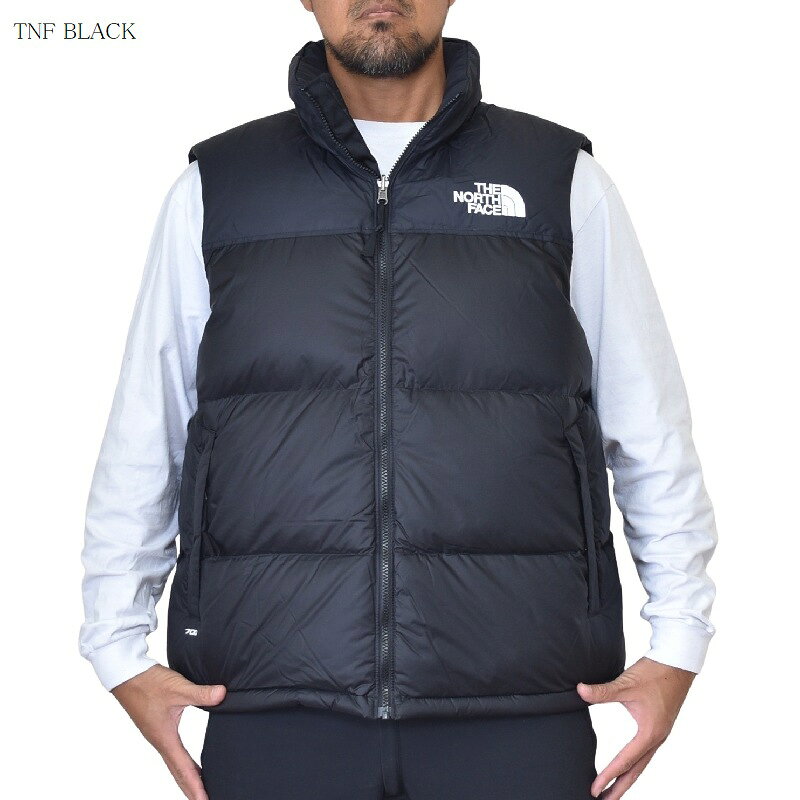 ノースフェイス 大きいサイズ メンズ ダウンベスト アウター ヌプシ 1996 Nuptse V...