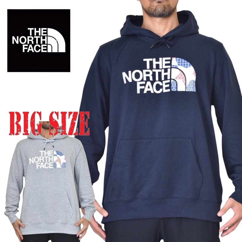 ノースフェイス THE NORTH FACE プルオーバー パーカー 裏起毛スウェット ハーフドーム HALF DOME USAモデル XL XXL 大きいサイズ メンズ あす楽