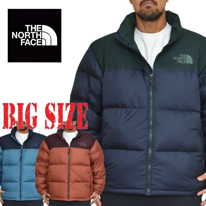 ノースフェイス 大きいサイズ メンズ ダウンジャケット アウター ヌプシ Eco Nuptse Jacket XXL USAモデル THE NORTH FACE あす楽