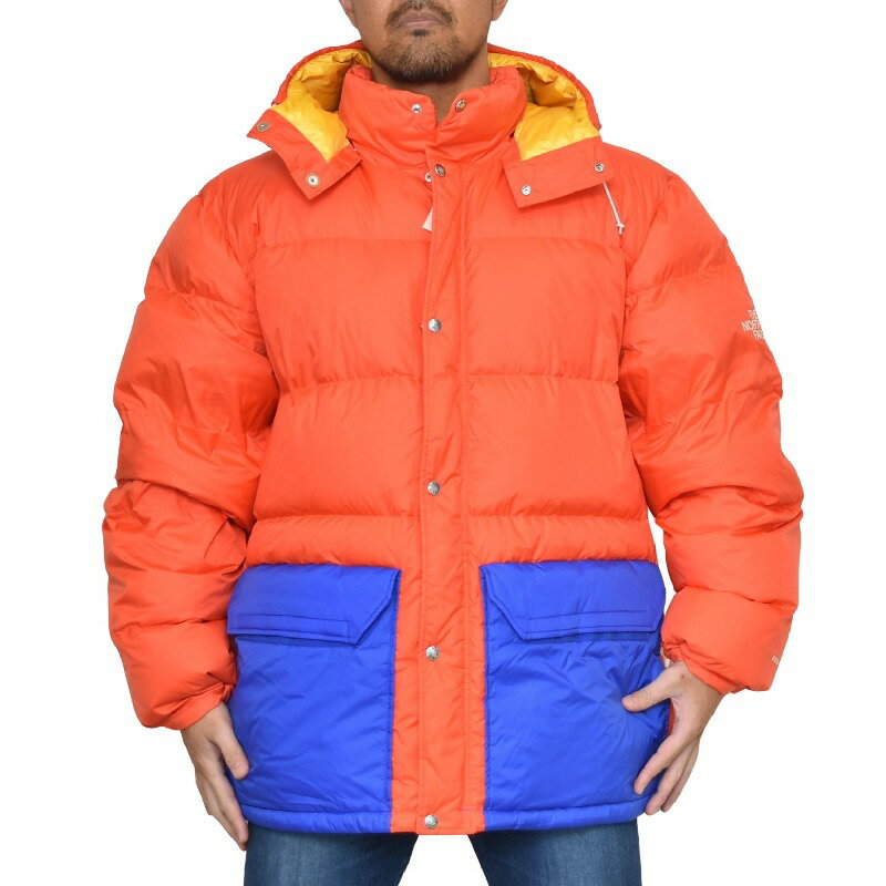 ノースフェイス 大きいサイズ メンズ ダウンジャケット COLOR BLOCK SIERRA DOWN PARKA XXL USAモデル THE NORTH FACE