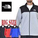 ノースフェイス 大きいサイズ メンズ フルジップ フリースジャケット Glacier Full Zip 黒 ブラック グレー 赤 レッド ブルー 青 XL XXL