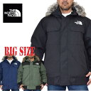 ノースフェイス ノースフェイス 大きいサイズ メンズ ダウンジャケット アウター マクマード ボンバージャケット MCMURDO BOMBER JACKET XL XXL XXXL USAモデル THE NORTH FACE あす楽