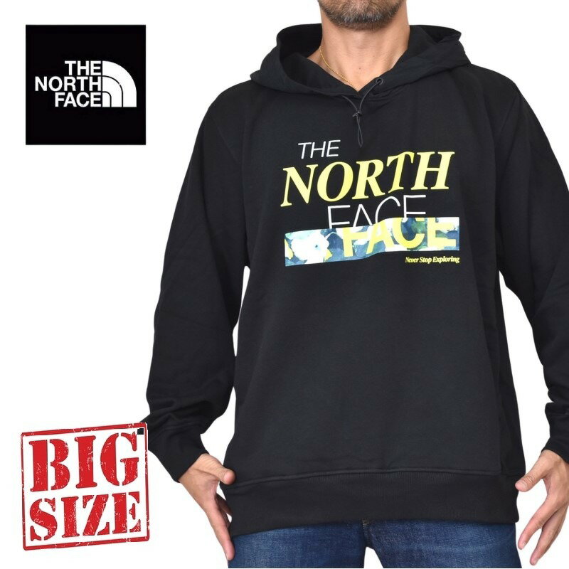 ノースフェイス 大きいサイズ メンズ プルオーバー パーカー 裏起毛 スウェット フーディー Coordinates Hoodie XL XXL XXXL USAモデル THE NORTH FACE あす楽