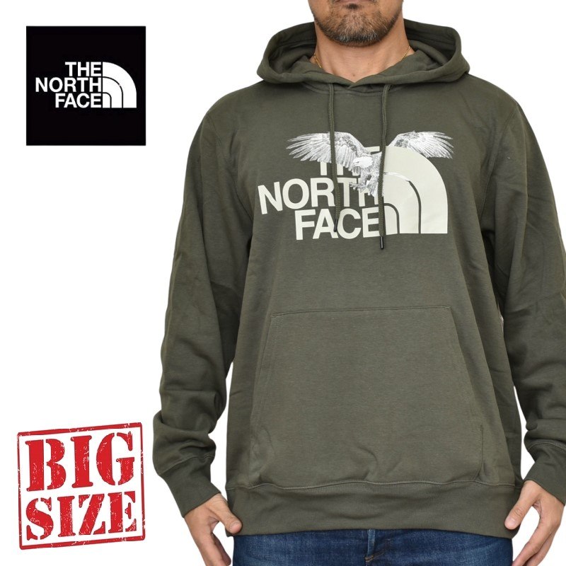 ノースフェイス 大きいサイズ メンズ プルオーバー パーカー スウェット フーディー Americana Pullover Hoodie XL XXL XXXL USAモデル THE NORTH FACE あす楽