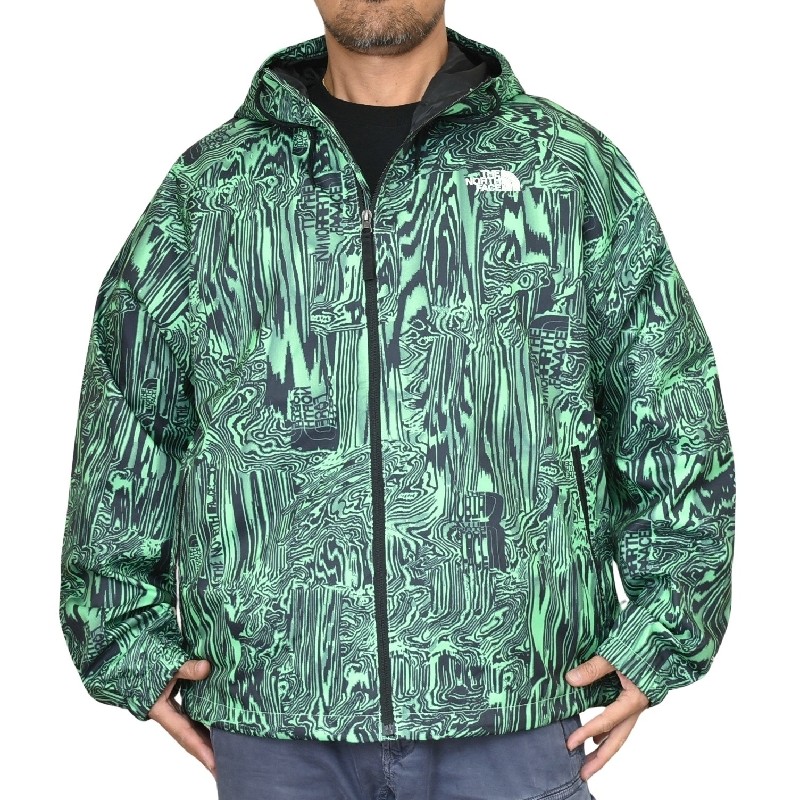 大きいサイズ メンズ ノースフェイス ジャケット ウインドブレイカー マウンテンパーカー THE NORTH FACE NOVELTY TNF RAIN HOODIE XXL