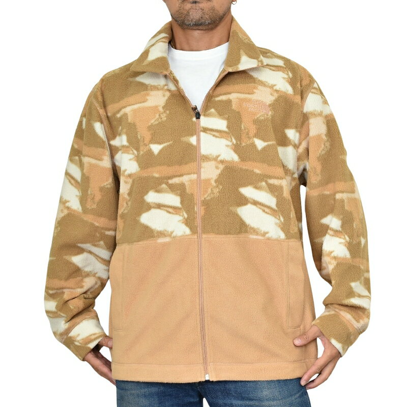 大きいサイズ メンズ ノースフェイス フリースジャケット フルジップ 迷彩柄 カモフラージュ THE NORTH FACE PALI PILE FLEECE JACKET XL XXL XXXL