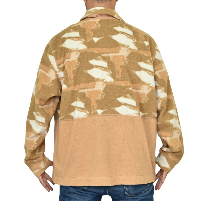 大きいサイズ メンズ ノースフェイス フリースジャケット フルジップ 迷彩柄 カモフラージュ THE NORTH FACE PALI PILE FLEECE JACKET XL XXL XXXL