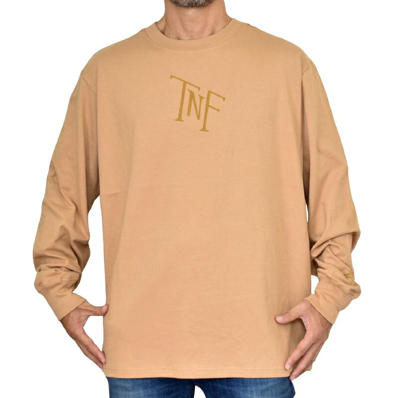 大きいサイズ メンズ ノースフェイス THE NORTH FACE ワンポイント刺繍 ロンT 長袖 Tシャツ ヘビーウエイト ビッグシルエット LS HEAVY WEIGHT TEE XL