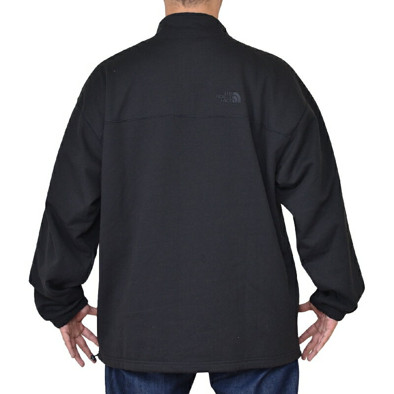 大きいサイズ メンズ ノースフェイス ハーフジップ スウェットジャケット ビッグシルエット USAモデル THE NORTH FACE AXYS 1/4 ZIP XL XXL