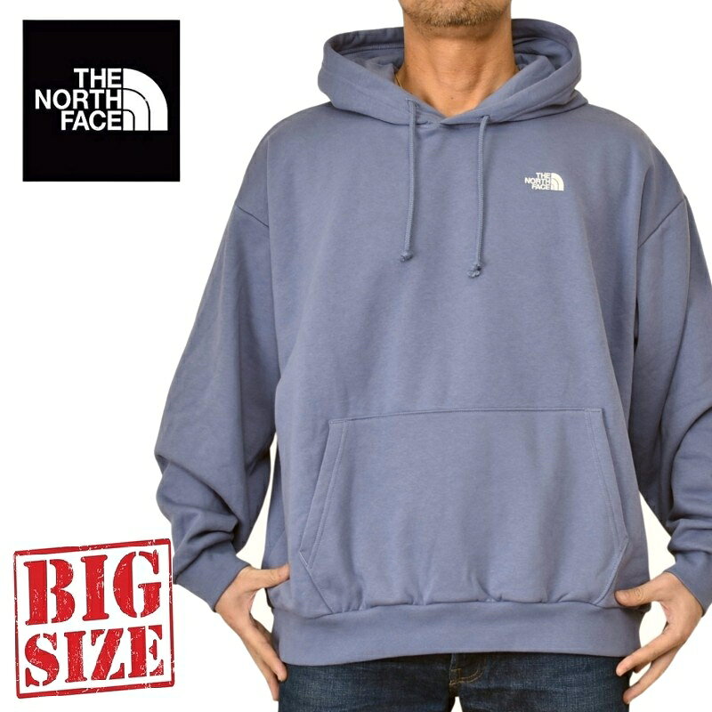 ■サイズ：XL（4L相当）■着丈：約70cm■身幅：約75cm■肩幅：約67cm■袖丈：約60cm■サイズ：XXL（5L相当）■着丈：約72cm■身幅：約80cm■肩幅：約71cm■袖丈：約61cm※USAモデルですのでサイズは日本のノースフェイスより1〜2周り大きいです。■素材：コットン67 ポリエステル33 裏起毛スウエット■カラー：[TWILIGHT GALAXY]■NF0A8FKQノースフェイス THE NORTH FACEワンポイント刺繍 プルオーバー パーカー スウェット フーディー USAモデル Evolution Simple Dome Oversized Hoodie ノースフェイスの定番ロゴ刺繍パーカーに、今どきなリラックス感をプラスした一着。USAの路面店、アウトレット店等の買付商品になります。100％正規品ですのでご安心してお買い求め下さい。