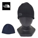 ノースフェイス ニットキャップ ビーニーキャップ 帽子 ユニセックス メンズ レディース ネイビー 黒 ブラック BONES RECYCED BEANIE THE NORTH FACE USAモデル