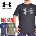 アンダーアーマー UNDER ARMOUR 半袖 ロゴ Tシャツ 黒 ブラック ネイビー オリーブ [M便 1/1] XL XXL XXXL 大きいサイズ メンズ