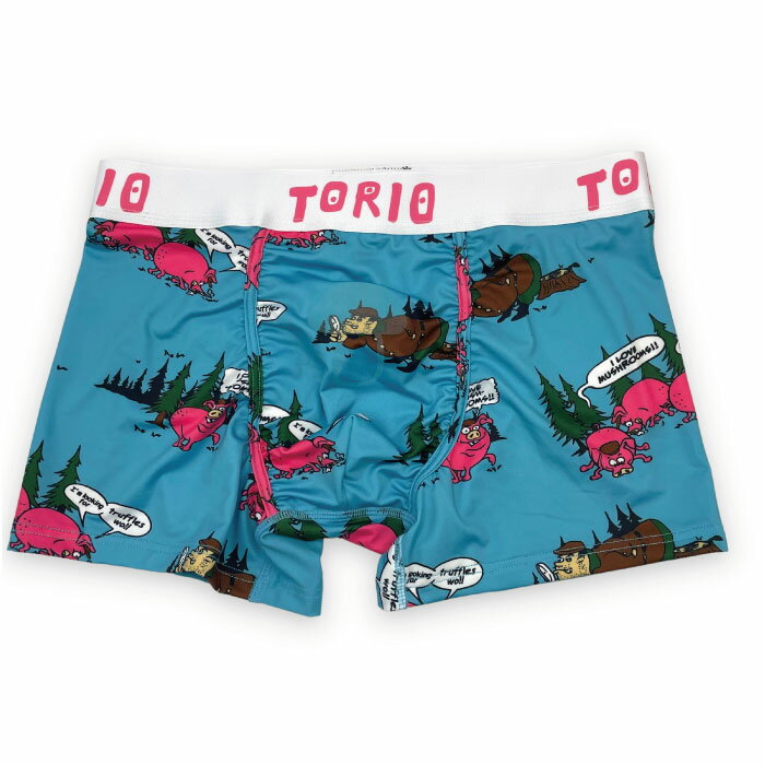 【TORIO UNDERWEAR】ボクサーパンツ メンズ トリオアンダーウェア ブタキノコ [No.2201014]