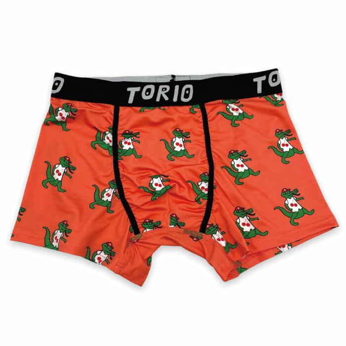 【TORIO UNDERWEAR】ボクサーパンツ メンズ トリオアンダーウェア 2101013 ワニ柄