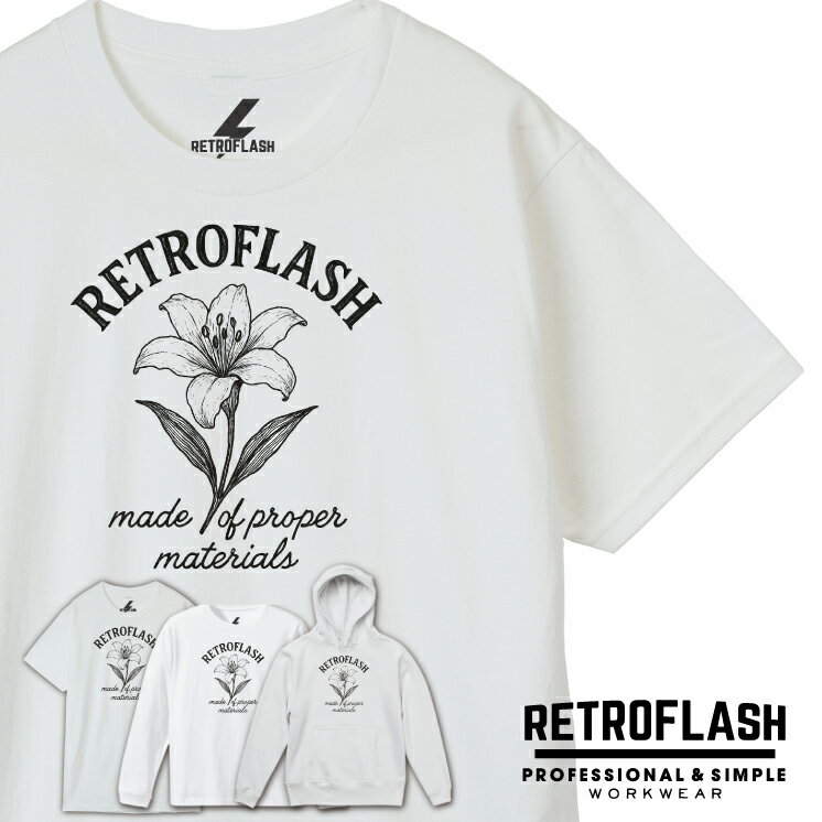 Rakuten - 【RETROFLASH レトロフラッシュ】トータルテンボスのSUSHI☆BOYS着用ブランド 半袖 Tシャツ レトロフラッシュ dr4300 FLOWER【キッズ、レディースあり】