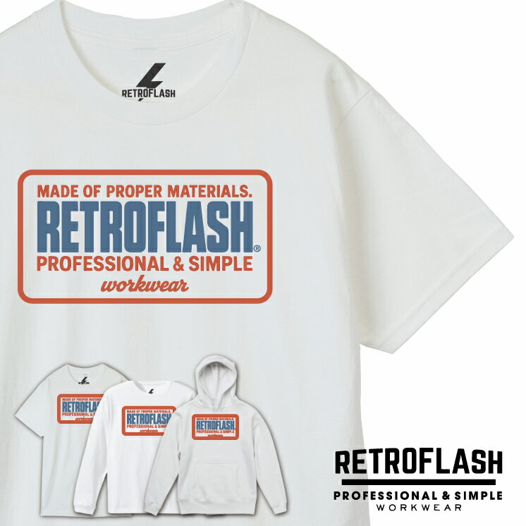 Rakuten - 【RETROFLASH レトロフラッシュ】トータルテンボスのSUSHI☆BOYS着用ブランド 半袖 Tシャツ ロンT パーカー レトロフラッシュ dr4500 TRICOLORE【キッズ、レディースあり】