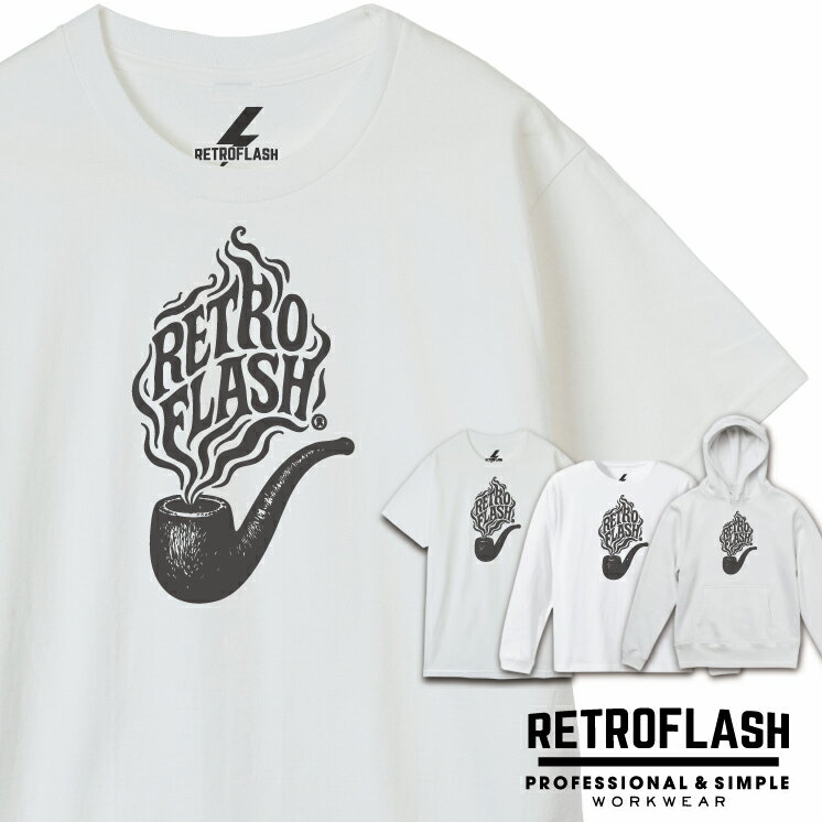 Rakuten - 【RETROFLASH レトロフラッシュ】トータルテンボスのSUSHI☆BOYS着用ブランド 半袖 Tシャツ ロンT パーカー レトロフラッシュ dr5300 SMOKE【キッズ、レディースあり】
