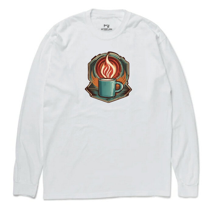 【RETROFLASH レトロフラッシュ】トータルテンボスのSUSHI☆BOYS着用 長袖 Tシャツ【COFFEE2】dr1019