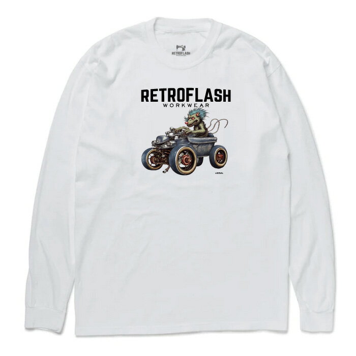 Rakuten - 【RETROFLASH レトロフラッシュ】トータルテンボスのSUSHI☆BOYS着用 長袖 Tシャツ【GREEN MONSTER】dr1012