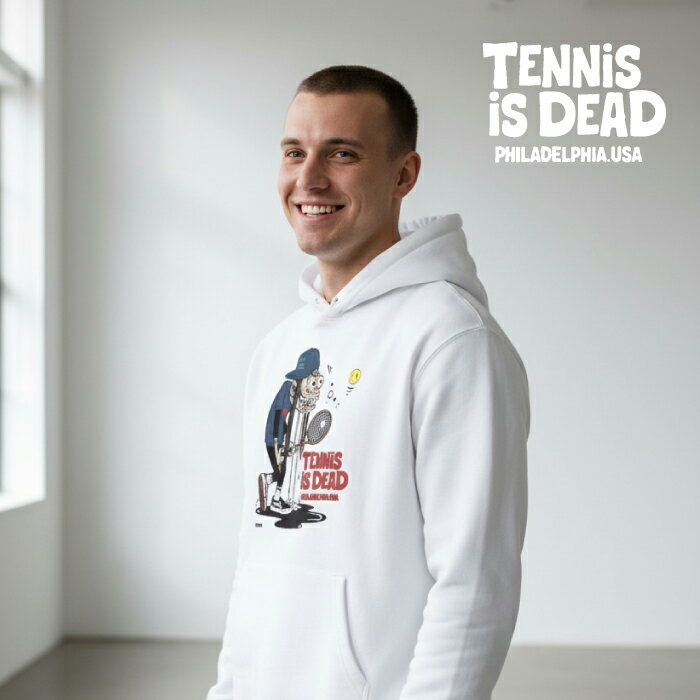 Rakuten - 【TENNIS is DEAD USA】メンズ Tシャツ ロンT パーカー テニスイズデッド BARKER(バーカー) 18-1532