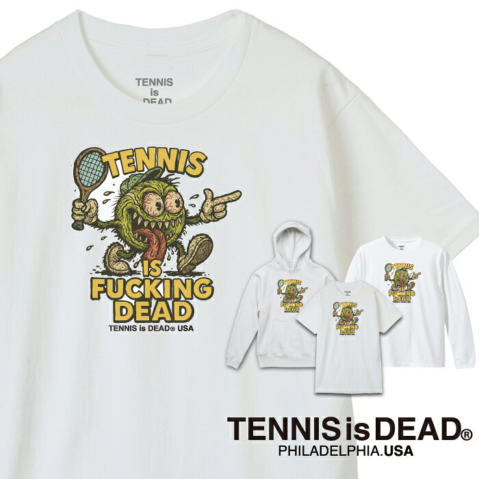 乐天商城 - 【TENNIS is DEAD USA】メンズ Tシャツ ロンT パーカー テニスイズデッド BEN(ベン) 18-1526