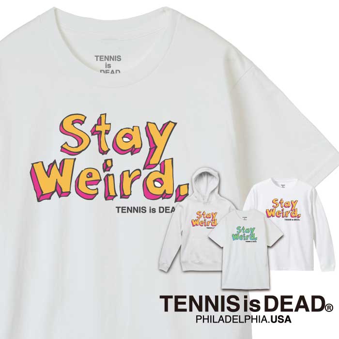 Rakuten - 【TENNIS is DEAD USA】メンズ Tシャツ ロンT パーカー テニスイズデッド DEL (デル) 18-1518
