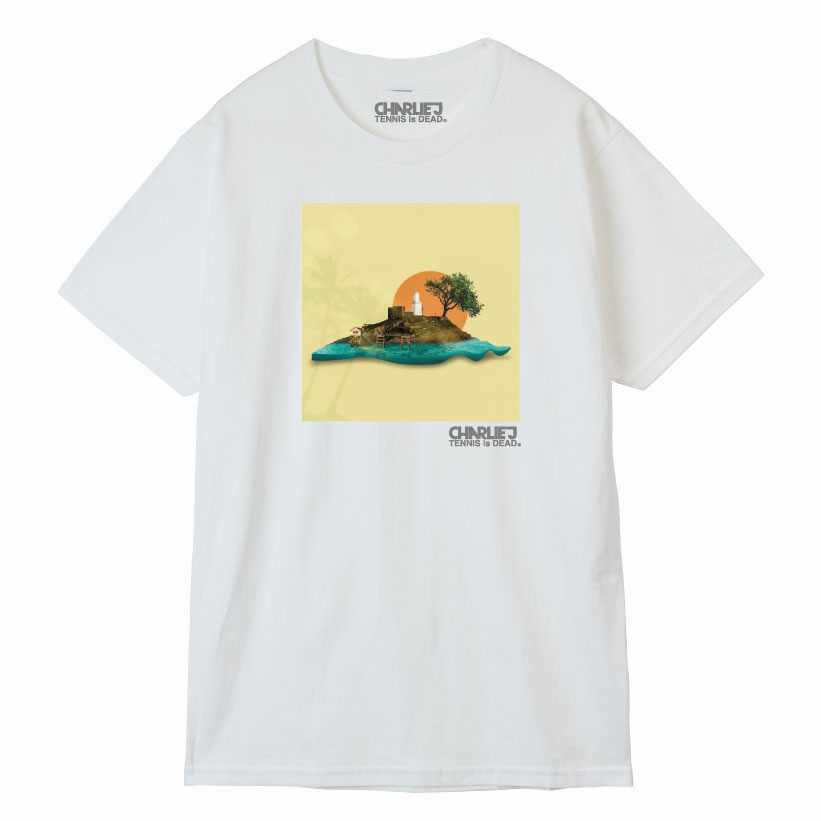 Rakuten - 【TENNIS is DEAD USA】メンズ Tシャツ テニスイズデッド SUNSHINE (+CJ EP SERIES) - Mens/LADIES Cotton Graphic Tee 17-1499