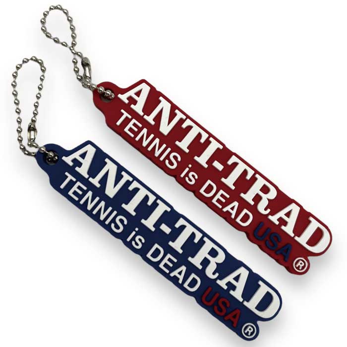 【TENNIS is DEAD USA】【2個セット】キーチェーン ANTI-TRAD テニスイズデッド WILLINGS (ウィリングス) 16-1509