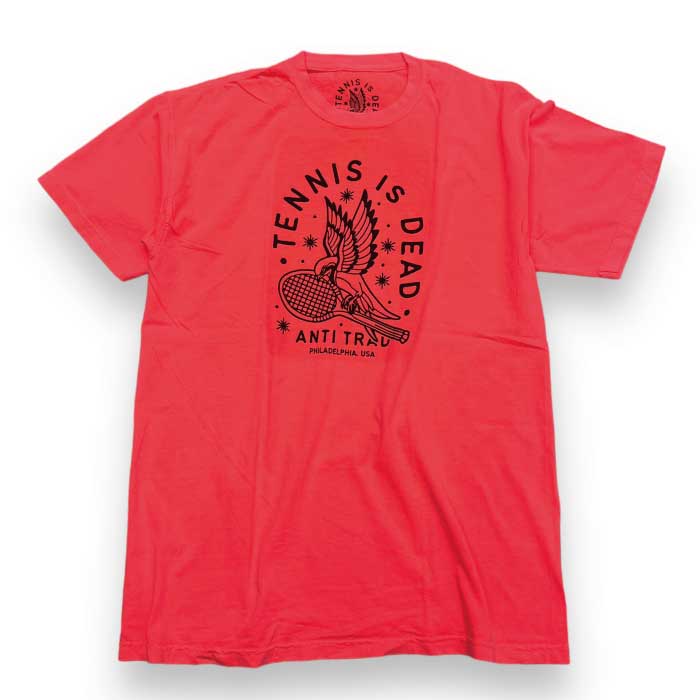 Rakuten - 【TENNIS is DEAD USA】メンズ Tシャツ テニスイズデッド JET (ジェット) - Mens Cotton Graphic Tee 18-1504