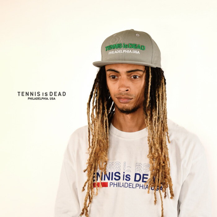 【TENNIS is DEAD USA】【新作】キャップ CAP テニスイズデッド LOGAN (ローガン) 17-1604