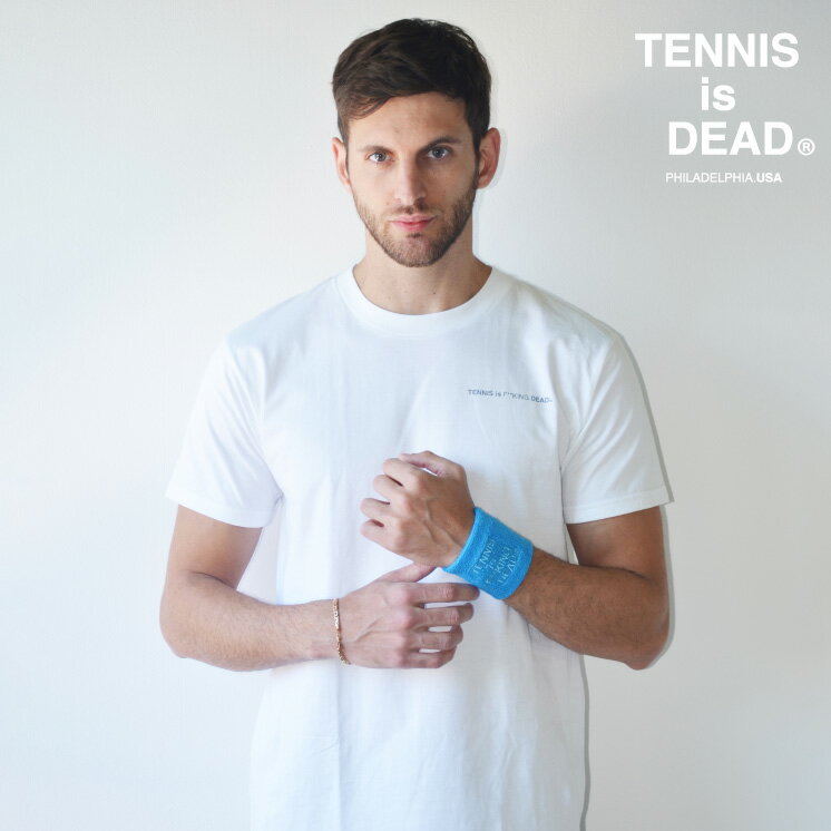 【TENNIS is DEAD USA】【3個セット】リストバンド スウェットバンド テニスイズデッド FRANKLIN (フランクリン) 16-1951-3p