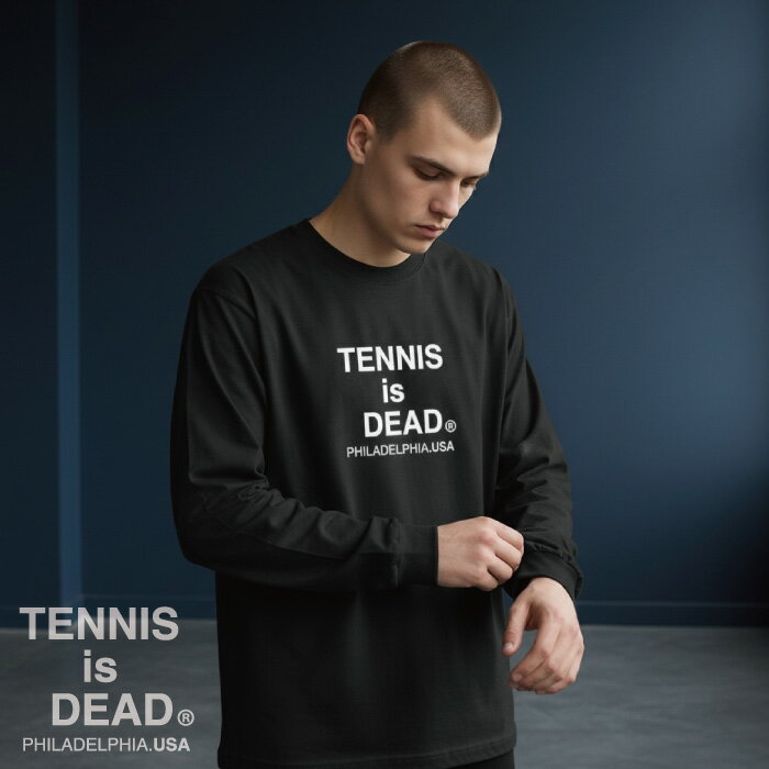 Rakuten - 【TENNIS is DEAD USA】メンズ ロング Tシャツ 長袖シャツ テニスイズデッド TRAVIS (トラビス) 16-1700