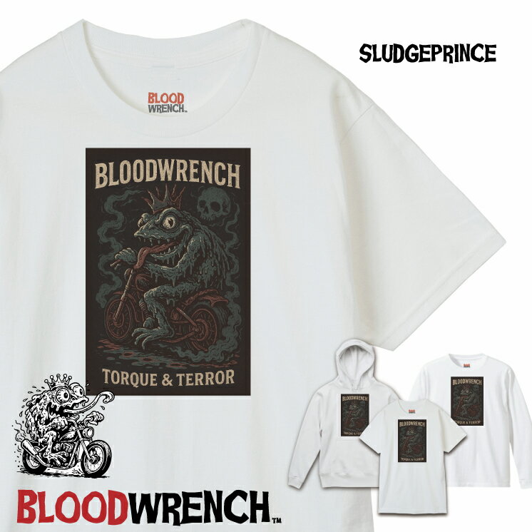 Rakuten - 【BLOODWRENCH ブラッドレンチ】グラフィック半袖 Tシャツ ロンT パーカー bw-103 TORQUE&TERROR1【キッズ、レディースあり】