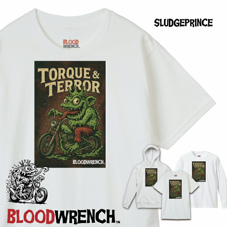 Rakuten - 【BLOODWRENCH ブラッドレンチ】グラフィック半袖 Tシャツ ロンT パーカー bw-104 TORQUE&TERROR2【キッズ、レディースあり】