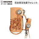 デグナー DEGNER【公式】受注生産 レザーカービングウォレット 風神 長財布 財布 和柄【無料ラッピング】